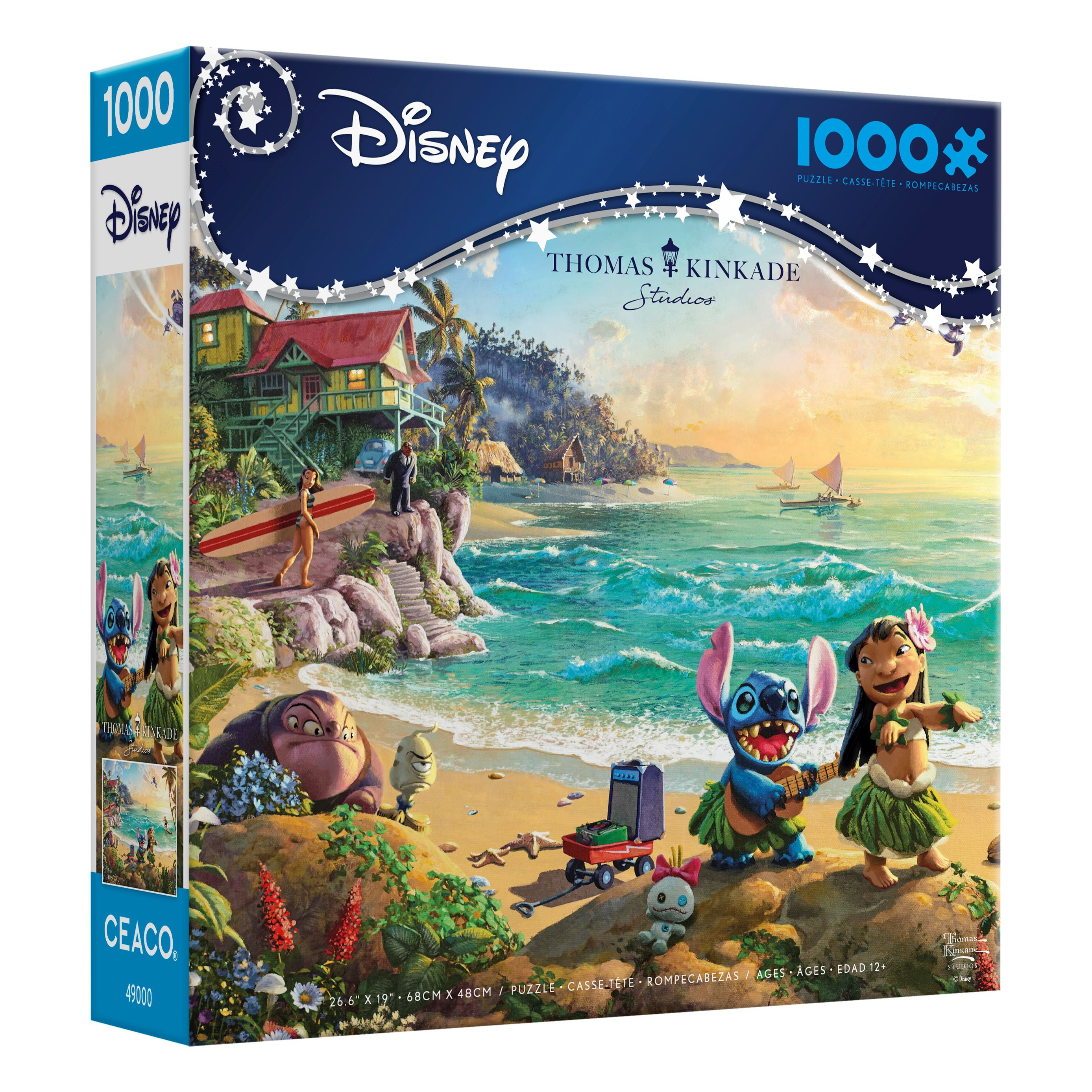 Ceaco Lilo and Stitch 1000 Piece Interlocking Jigsaw Puzzle