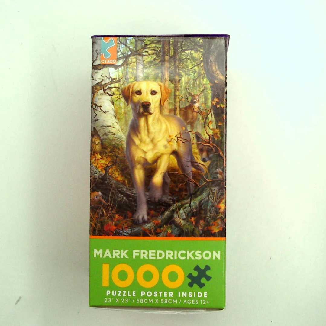 Ceaco Mark Fredrickson: Yellow Labrador Puzzle 1000pc