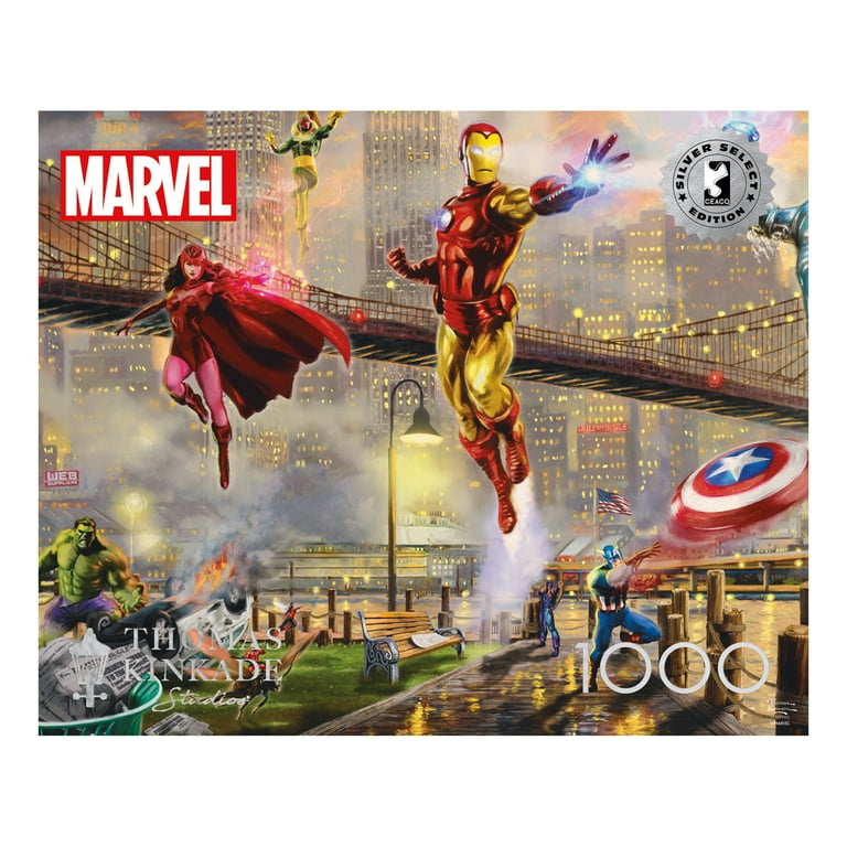 Ceaco, Jigsaw Puzzle, 1000-Piece, Marvel Iron Man 26.75x19.75 inch