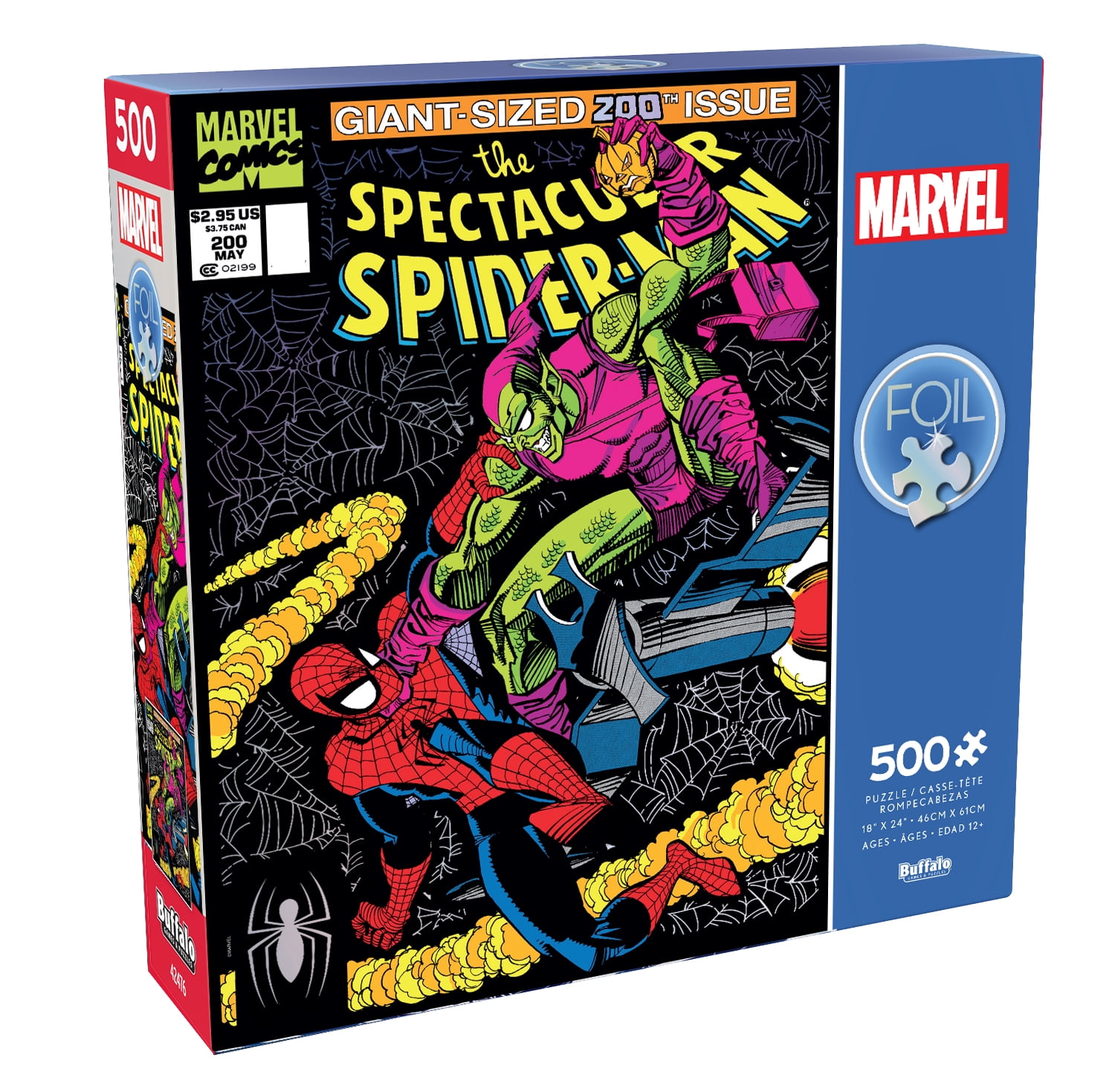 Ceaco Marvel's The Spectacular Spider-Man #200 Piece Interlocking Jigsaw Puzzle