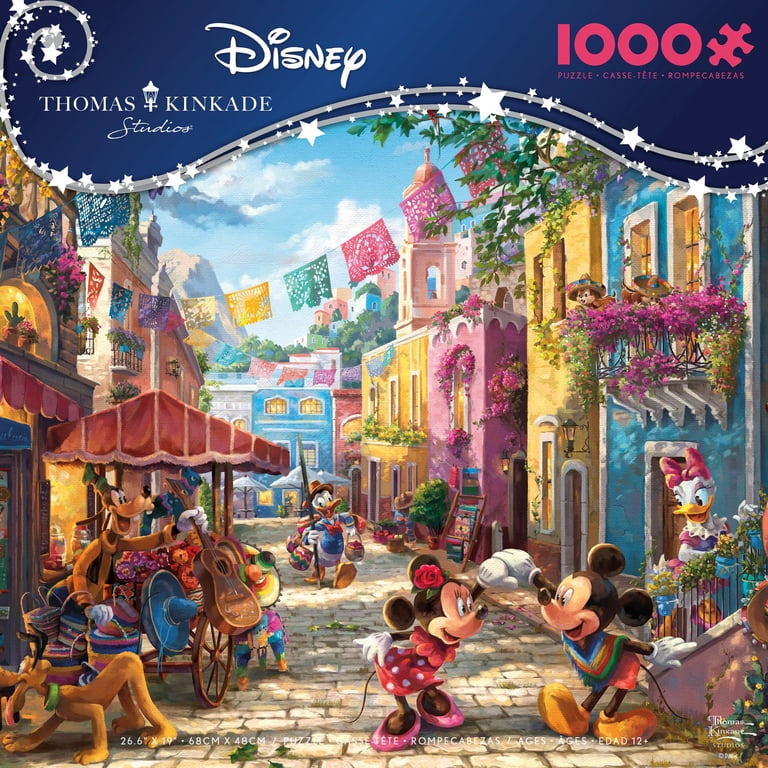 Ceaco Mickey and Minnie in Mexico 1000 Piece Interlocking Jigsaw