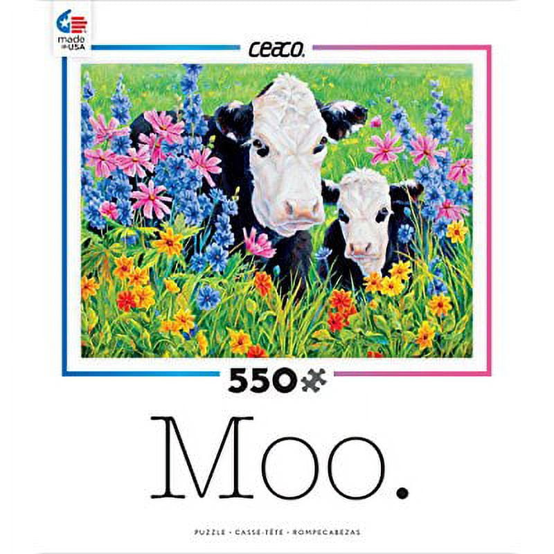 Ceaco Moo Pasture's Edge Puzzle