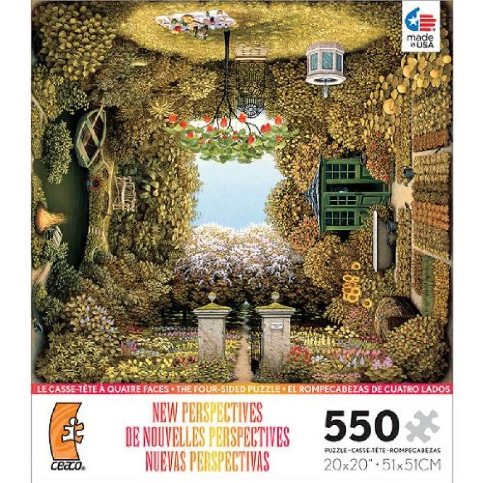 Ceaco New Perspective Gardener's Garden Puzzle, 550 Piece