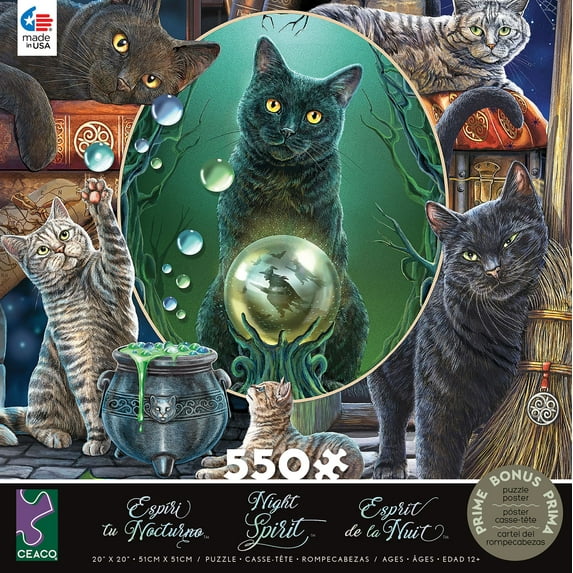 Ceaco - Night Spirit - Magical Montage - 550 Piece Jigsaw Puzzle