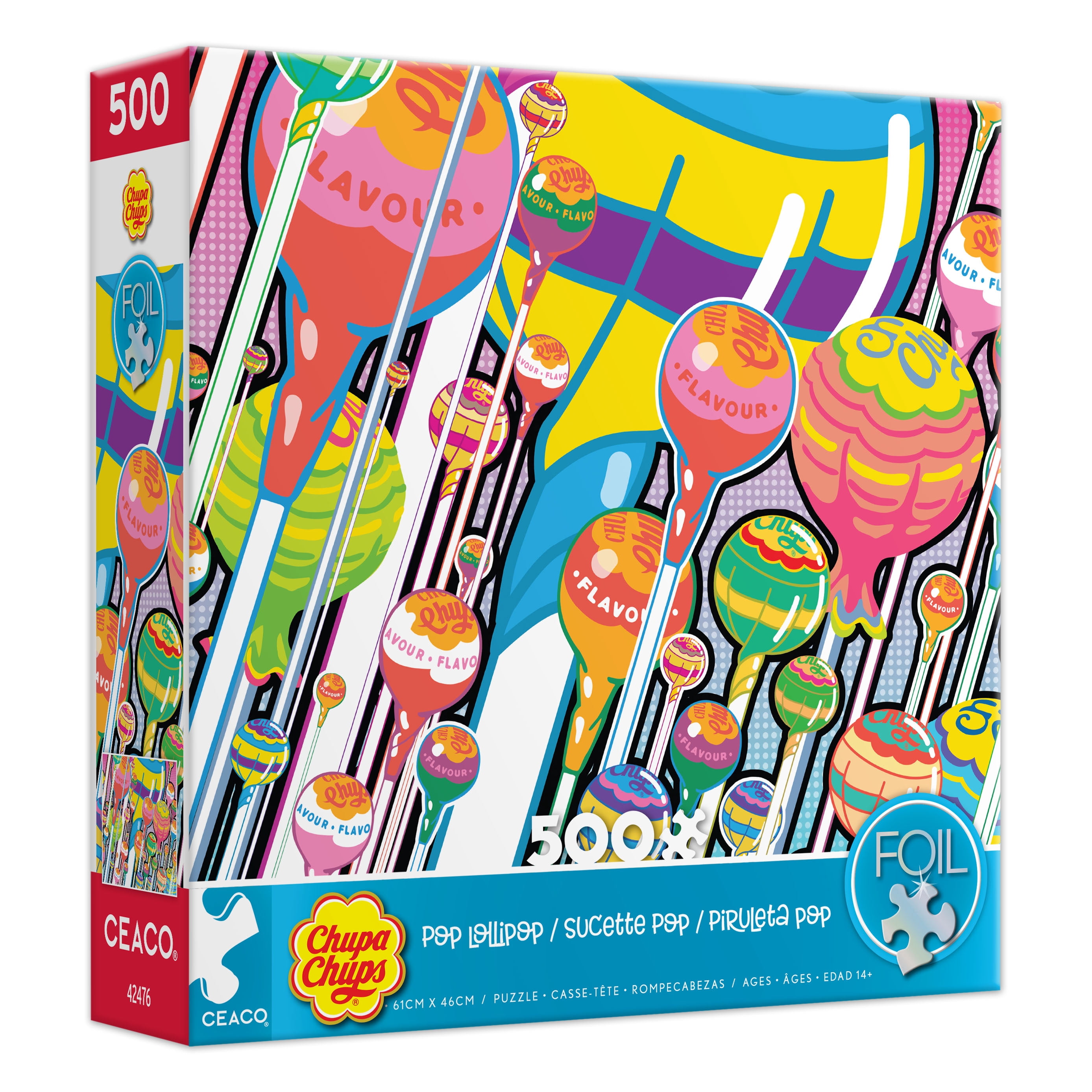 TSUKUBA EXPO’85 CRAZY POPS 500 Ceaco Pop Lollipop 500-Piece Interlocking Jigsaw Puzzle for Adults