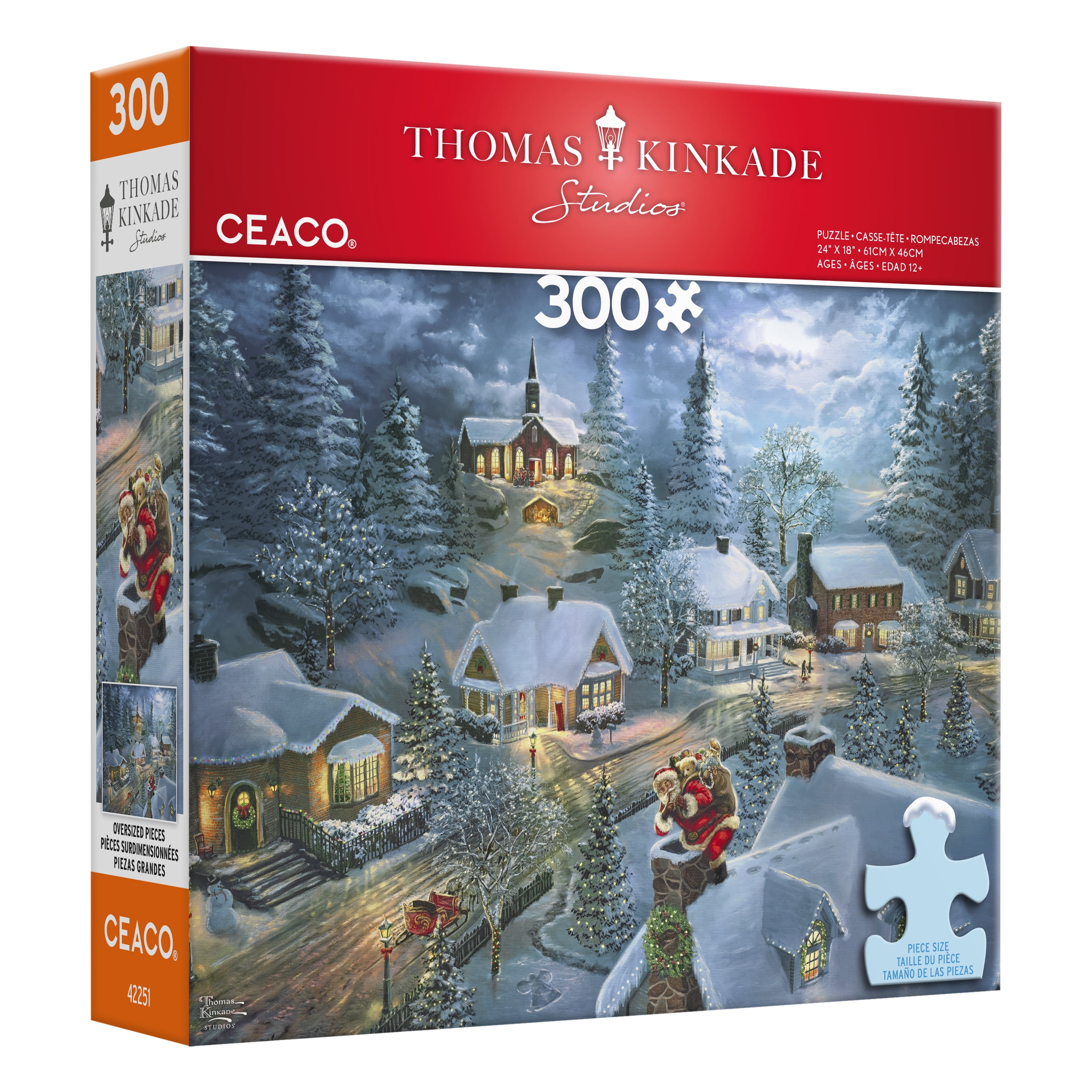Ceaco Santa's Silent Night (Thomas Kinkade) Kathryn Selbert 300