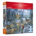 thumbnail image 1 of Ceaco Santa's Silent Night (Thomas Kinkade) Kathryn Selbert 300 Piece Interlocking Jigsaw Puzzle, 1 of 8