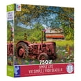 thumbnail interactive-video image 1 of Ceaco 750 Piece Simple Life All American Tractor Interlocking Jigsaw Puzzle, 1 of 10
