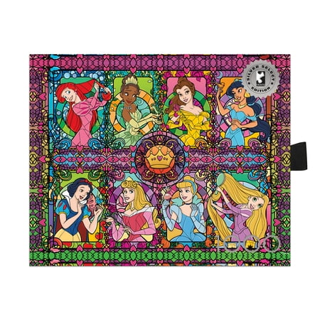 Ceaco Stained Glass Princess 1000 Piece Puzzle