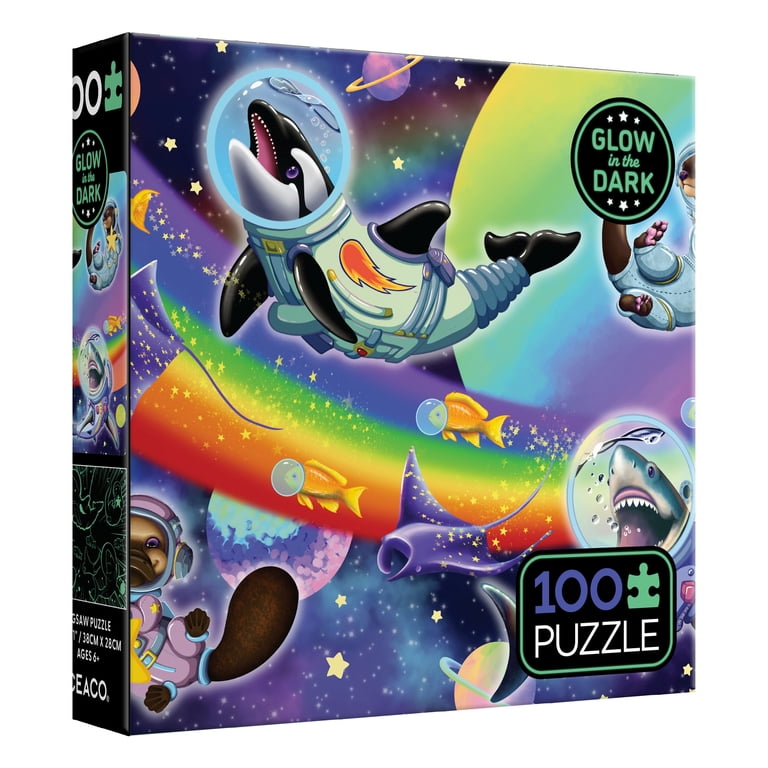 Ceaco Starry Safari Glow 100 Piece Jigsaw Puzzle - Walmart.com Ceaco Starry Safari Glow 100 Piece Jigsaw Puzzle - Walmart.com
