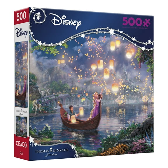 Ceaco Tangled Droplet (Thomas Kinkade) 500 Piece Interlocking Jigsaw Puzzle
