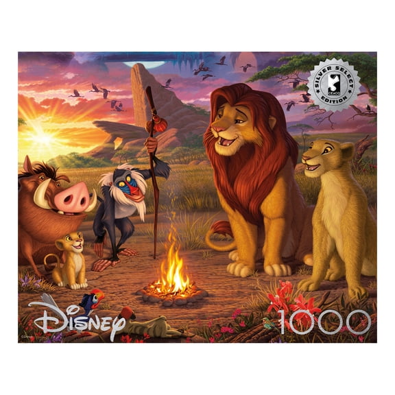 Ceaco The Lion King Vignette 1000-Piece 26.75 x 19.75-Inch Interlocking Jigsaw Puzzle for Adults Ages 14+