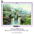 thumbnail image 1 of Ceaco Thomas Kinkade Blossom Bridge Puzzle, 1000 Piece, 1 of 1