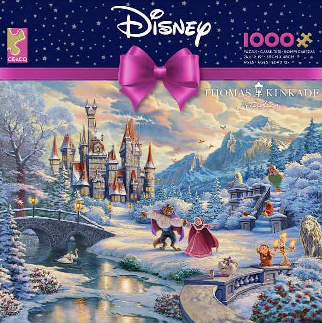 Ceaco - Thomas Kinkade - Disney - Beauty and the Beast - 1000 Piece ...