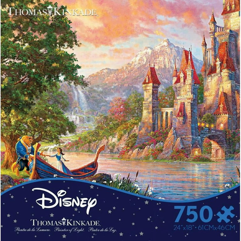 Ceaco Thomas Kinkade Disney Puzzle 300 pièces La Belle et la Bête