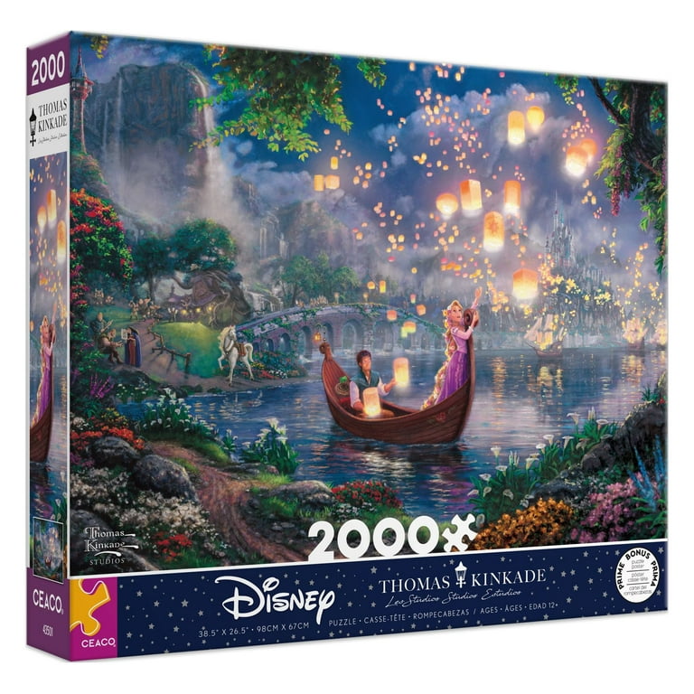 Ceaco - Thomas Kinkade - Disney Dreams - Tangled - 2000 Piece