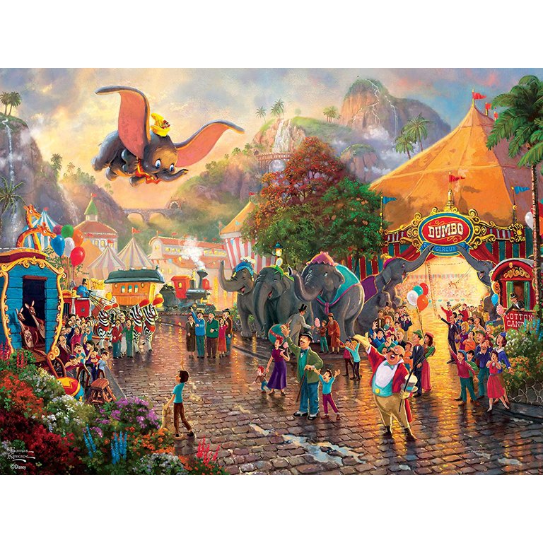 Ceaco - Thomas Kinkade - Disney - Dumbo - 300 Piece Jigsaw
