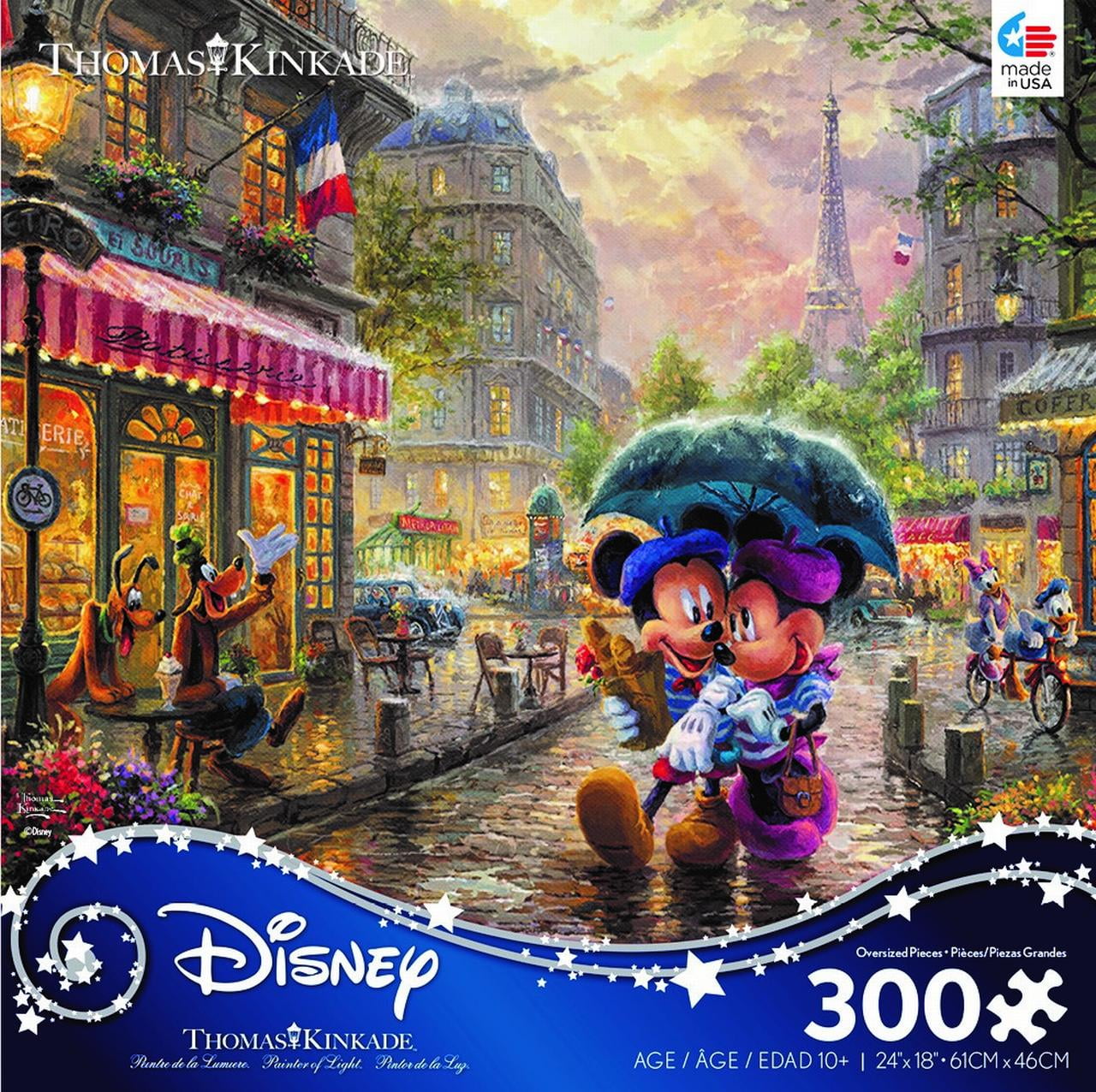 Ceaco - Thomas Kinkade - Disney - Mickey and Minnie in Paris Ceaco - Thomas Kinkade - Disney - Mickey and Minnie in Paris