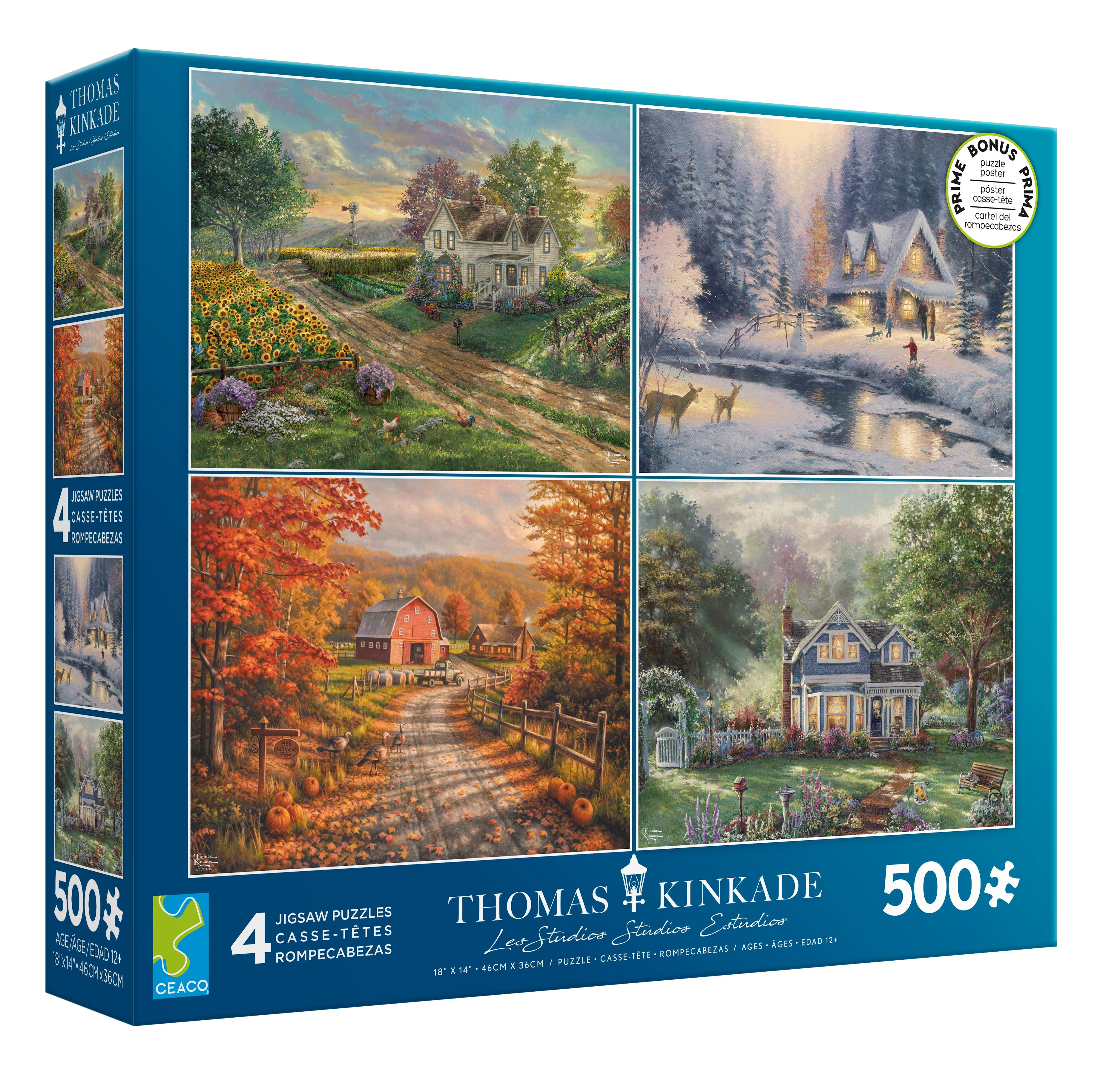 Thomas Kinkade Puzzles for All Ages