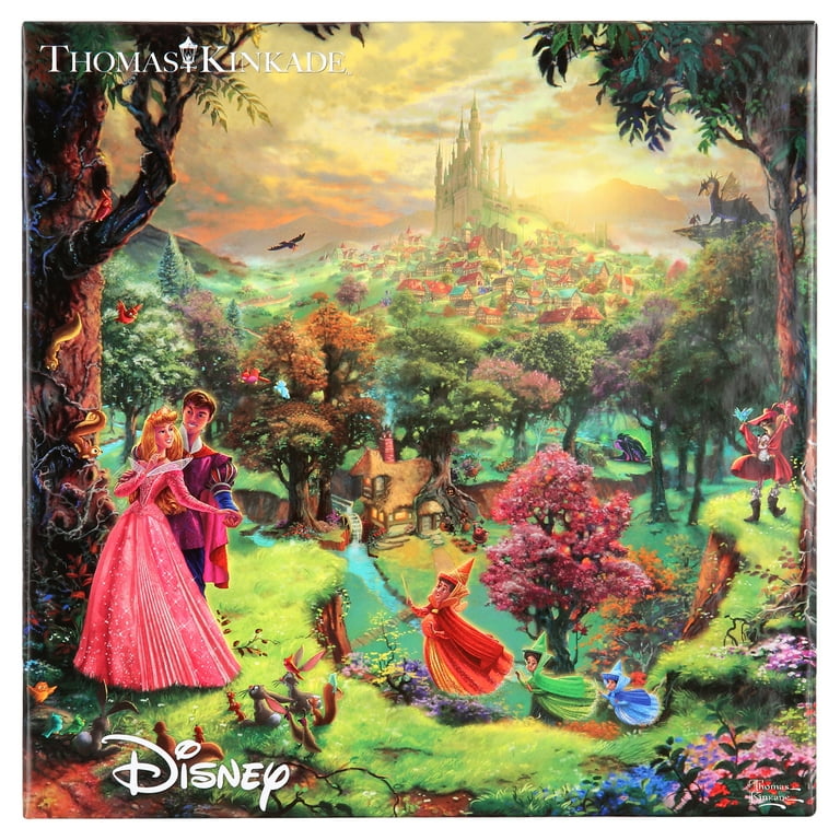 Ceaco - Thomas Kinkade Disney - Sleeping Beauty - 750 Piece Jigsaw Puzzle