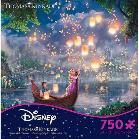Ceaco - Thomas Kinkade - Disney - Tangled - 750 Piece Jigsaw Puzzle
