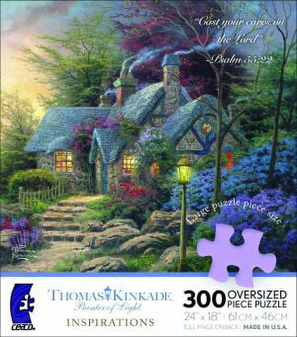 Ceaco Thomas Kinkade Inspirations Oversized Puzzle, 300 Piece