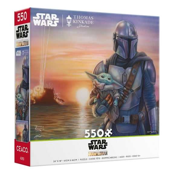 Ceaco - Thomas Kinkade - Mandalorian - A New Direction - 550 Piece Interlocking Jigsaw Puzzle