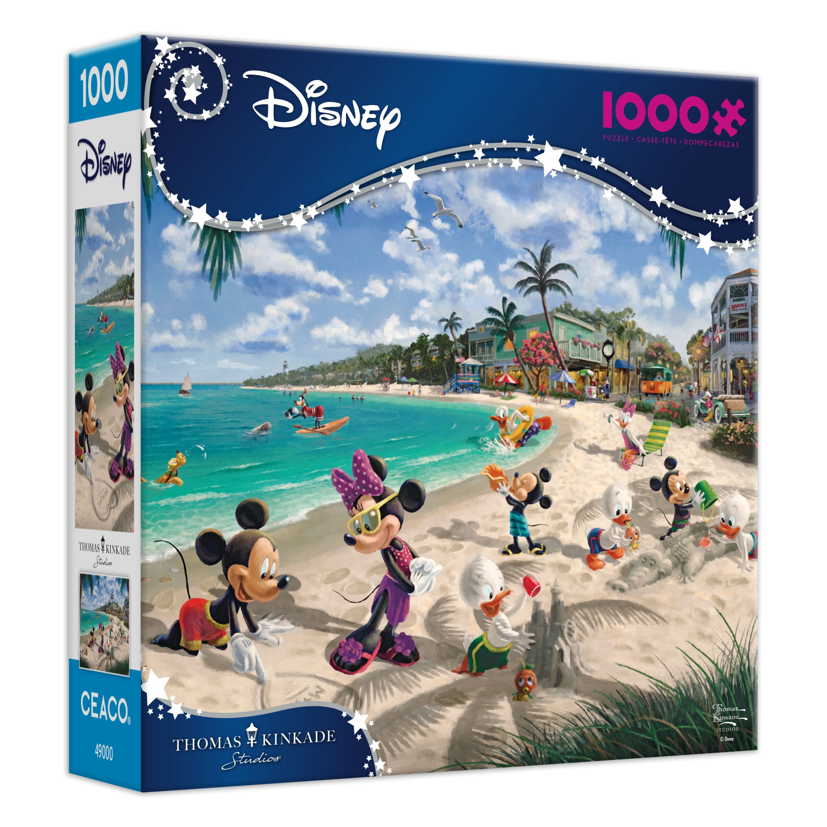 Ceaco Thomas Kinkade Mickey and Minnie in Florida 1000-Piece