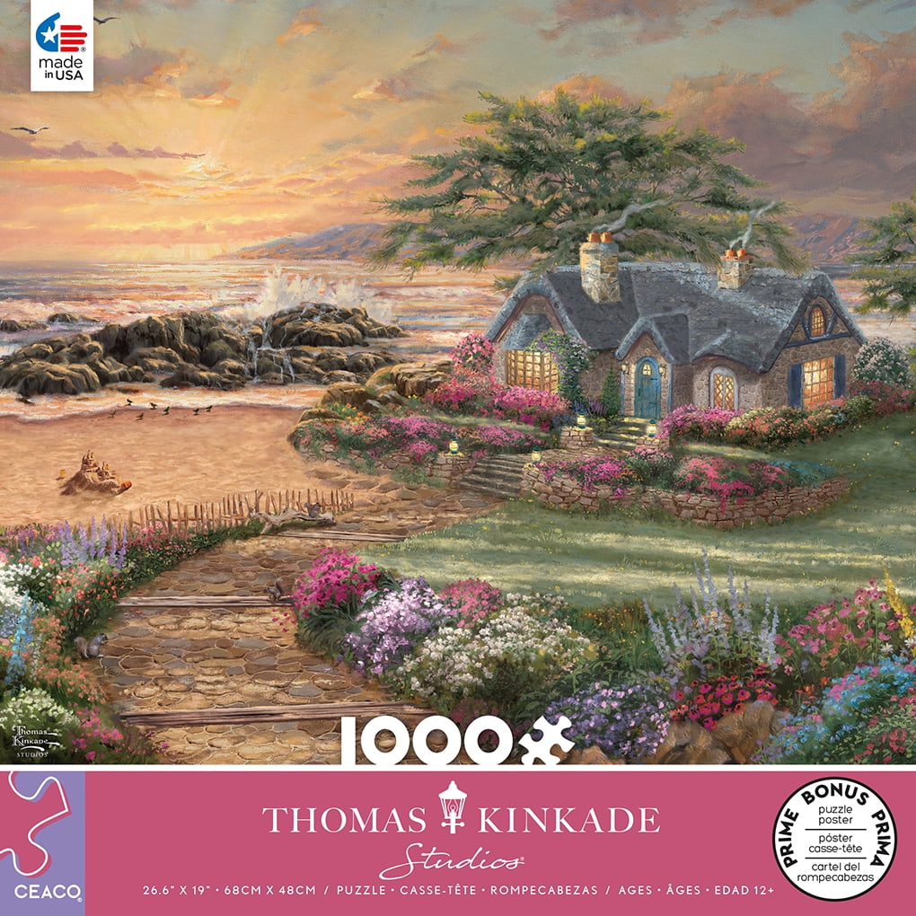 Ceaco - Sapphire Select - Thomas Kinkade - Beyond Summer Gate - 1000
