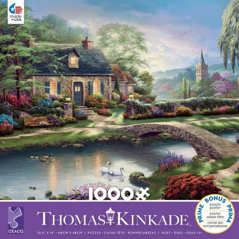 Ceaco - Thomas Kinkade - Stoney Creek - 1000 Piece Jigsaw Puzzle ...