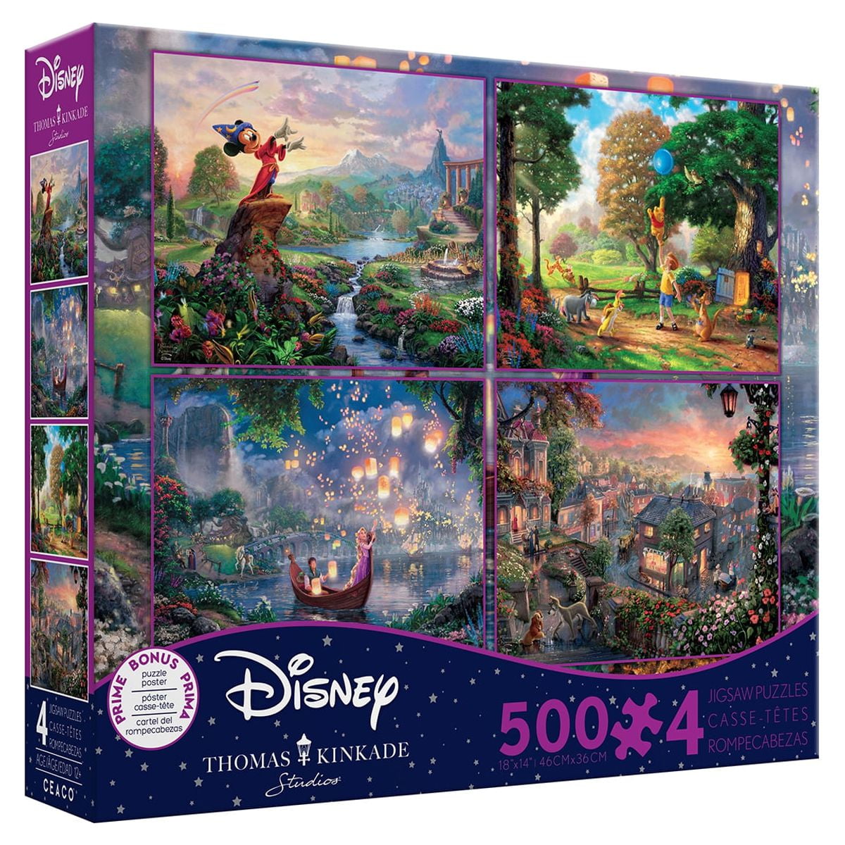 Puzzle Shapes - Disney Too Cute - 500 Piece Puzzle –