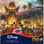 Ceaco - Thomas Kinkade - The Disney Collection - Mickey/Minnie Hollywood - 750 Piece Jigsaw Puzzle