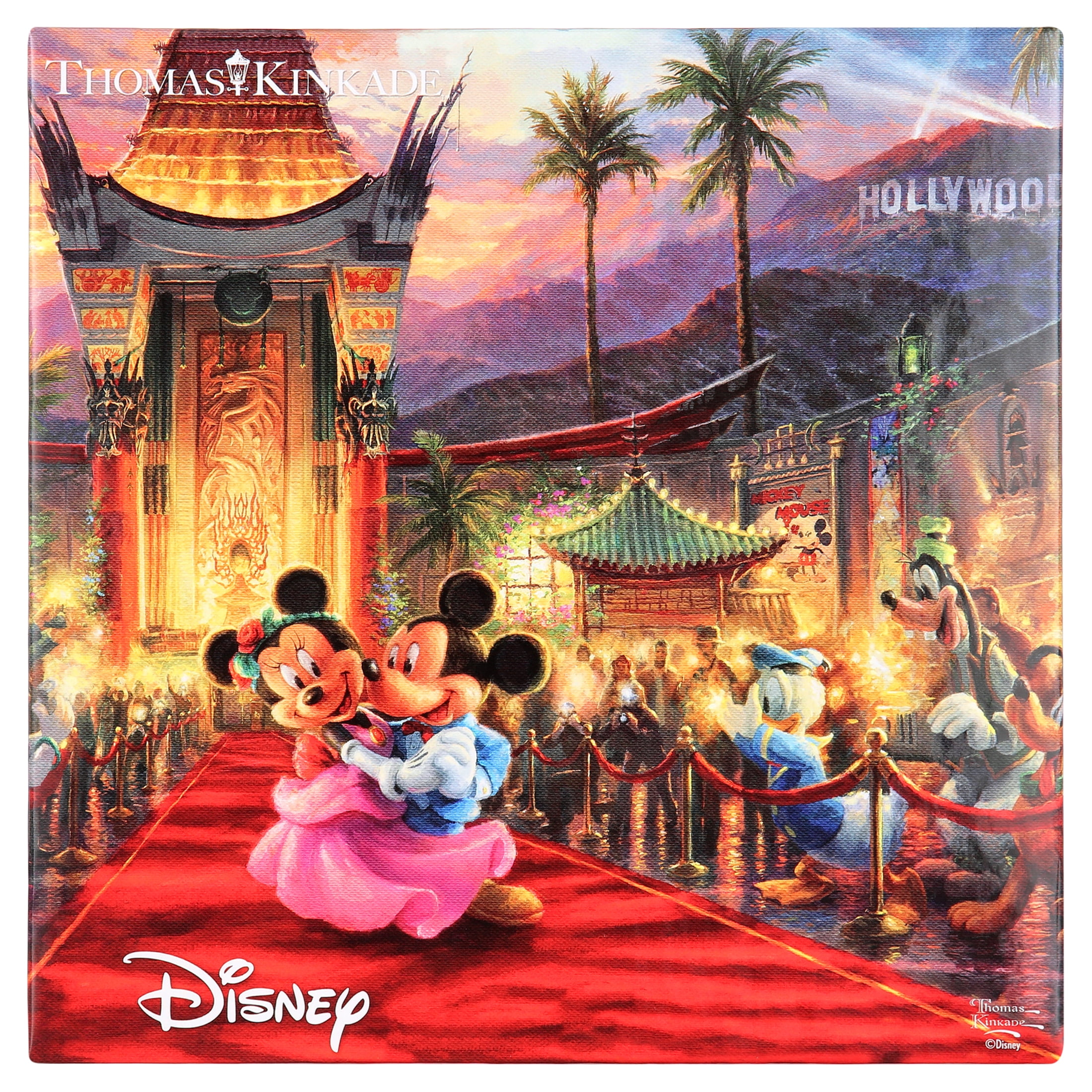 Thomas Kinkade Disney - Mickey and Minnie in Paris, 750 Pieces