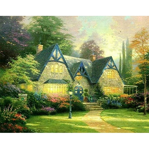 Ceaco Thomas Kinkade - Windsor Manor Puzzle - 1000 Pieces