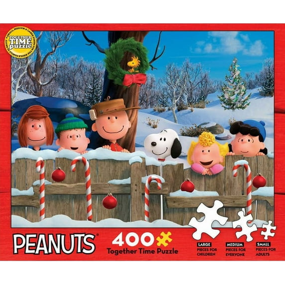 Ceaco - Together Time - Peanuts Holiday - 400 Piece Jigsaw Puzzle