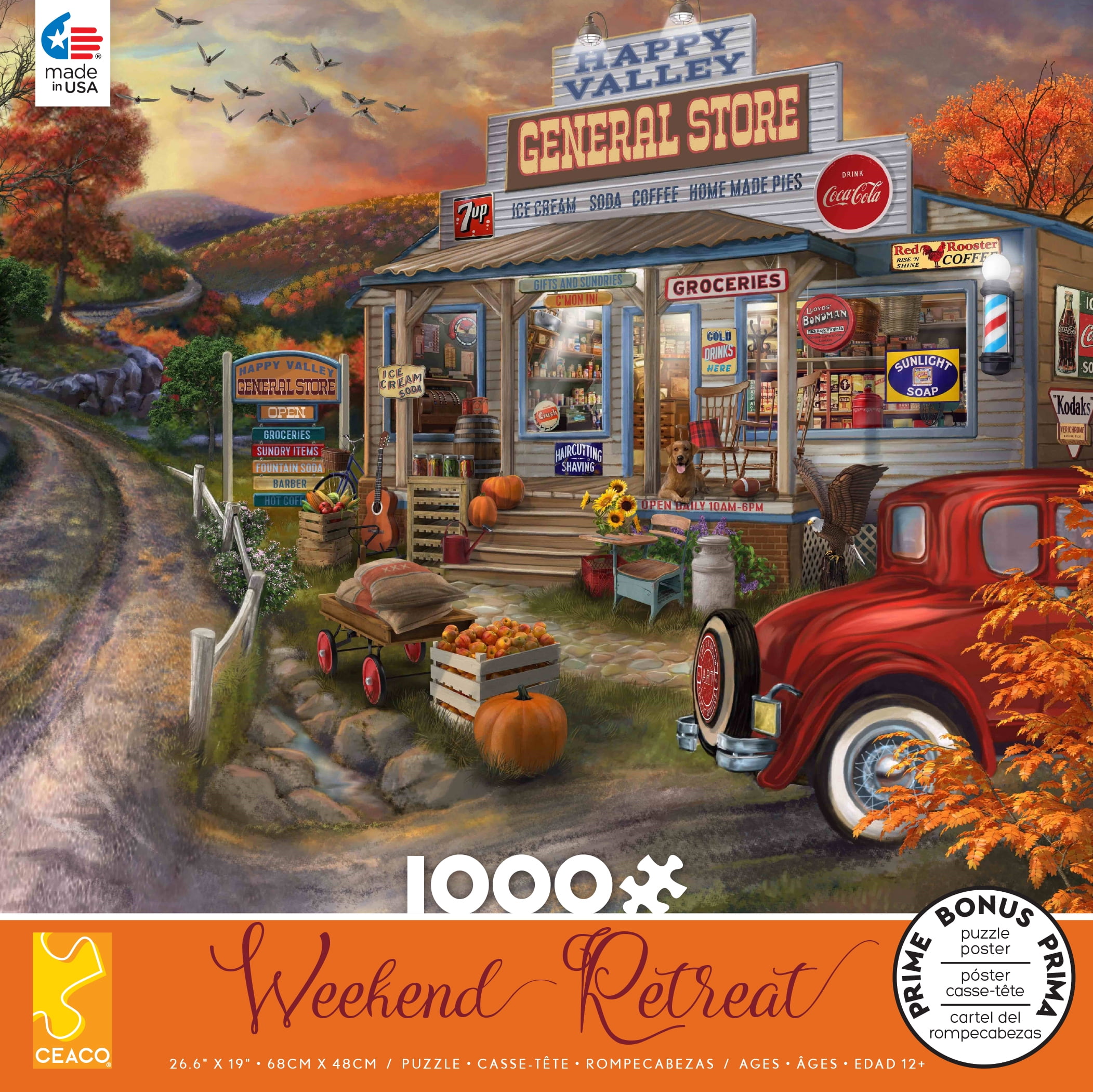 Ceaco - Weekend Retreat - General Store - 1000 Piece Jigsaw Puzzle ...