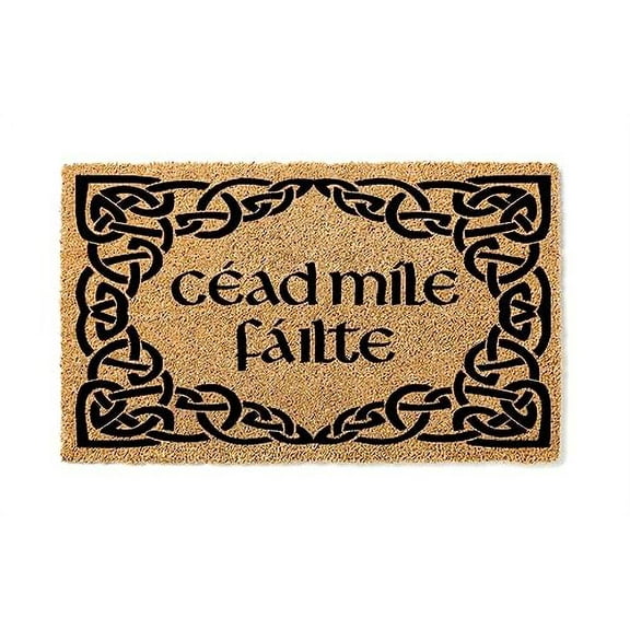 Cead Mile Failte A Hundred Thousand Welcomes Doormat