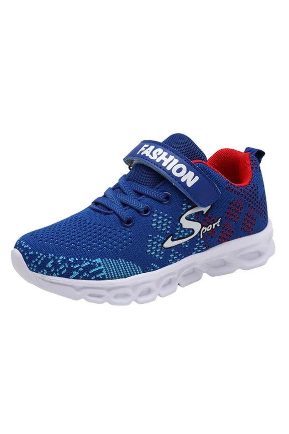 Boys Girls Shoes 24 Month Boy Shoes Tennis athletic Running Walking Light Up Shoes Lightweight Sneakers for Little/Big Toddler Shoes Size 8 Blue 28