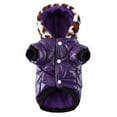 thumbnail image 1 of Medium Small Pet Puppy Warm Pet Clothes for Large Dogs Girl Winter Sweater Hoodie Clothes Pet Clothes for Medium Dogs Easter Doggy Cat Waterproof Thick Coat for Small B, 1 of 8