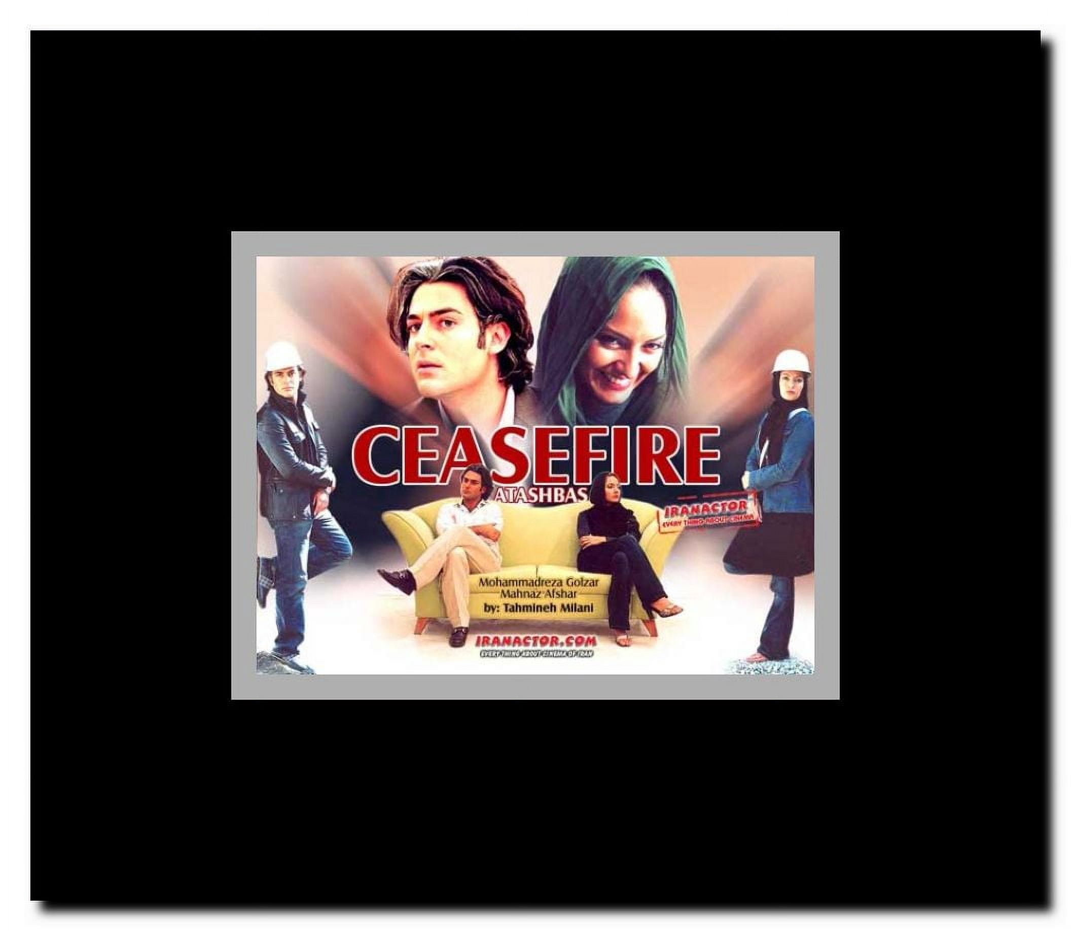 Cease Fire Framed Movie Poster