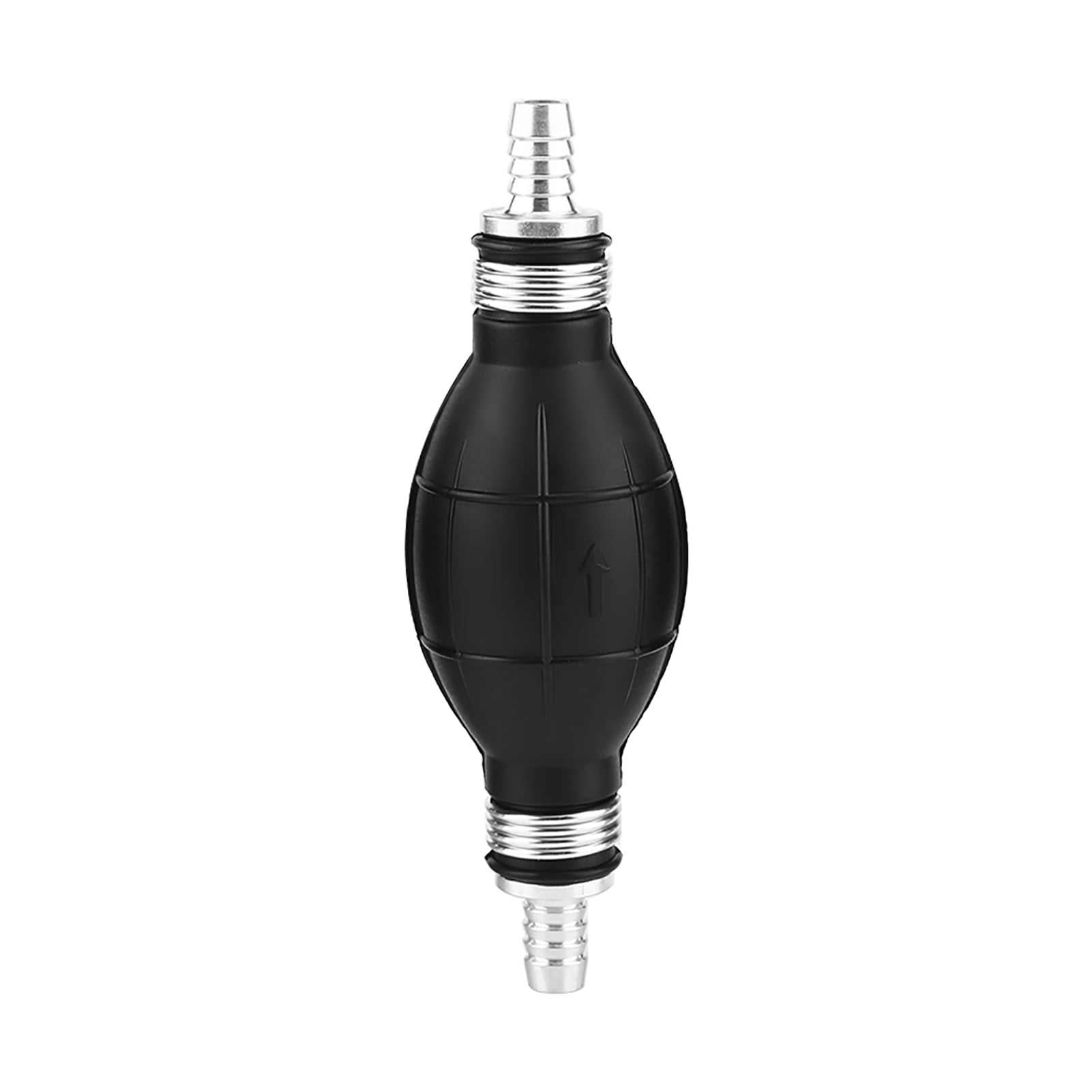 Cebador de bomba de combustible, lnea de bomba de combustible de aluminio y goma, Bombilla de imprimacin manual, gasolina para coche, barco, fuera de borda marino(10mm)