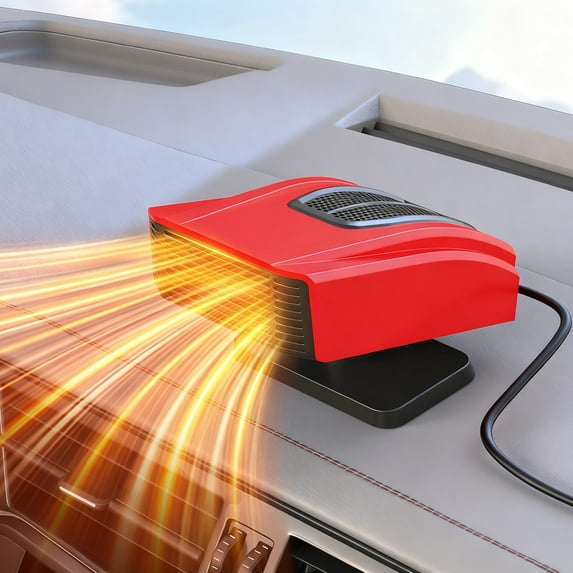 Cebalnir 12v Car Mounted Heaters Fast Heating Car Warming Fan Winter Defogging Defrosting Small Heaters Heating Fan