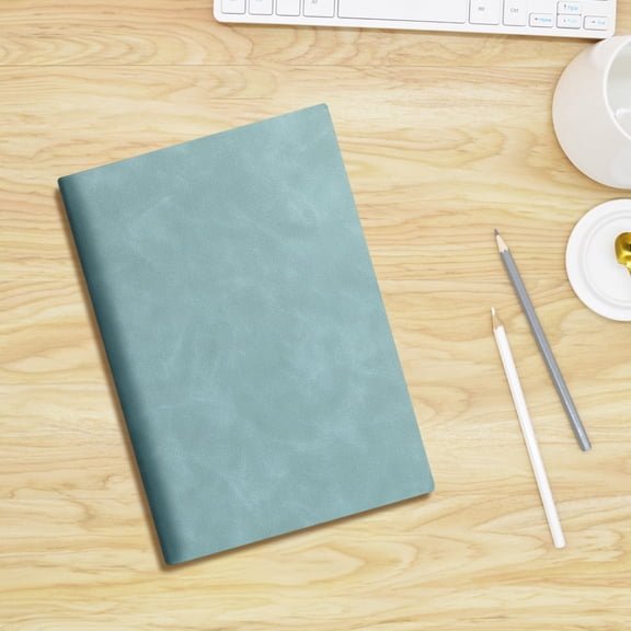 Cebalnir A5 Imitation Sheepskin Notepad Student Review Notebook Thickened Business Work Diary Firm Efficient Office Softcover Book