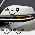 thumbnail image 1 of Cebalnir Car Body Sticker With Smiling Face Rearview Mirror Sticker Reverse Mirror Sticker Personalized Car Sticker Waterproof, 1 of 6