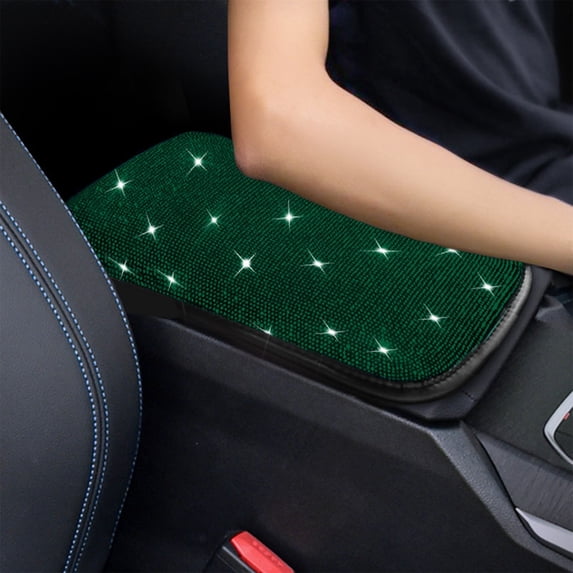 Cebalnir Car Inlaid Armrest Box Cushion Protective Cover With Flashing Hand Support Pad For Interior Of The Vehicle