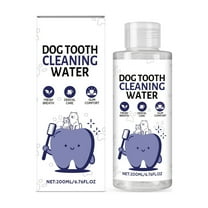 Cebalnir Dog Tooth Cleaning Water Pet Oral Care And Fresh Breath Solution, Dental & Natural, Odorless & Flavorless Formula to Fight Tartar, Promote Healthy Gums & Freshen Breath 200ml (Dog)
