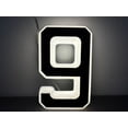 thumbnail image 1 of Cebalnir Light Up Waterproof LED Address Numbers Signs For Houses Large Personalized Illuminated Exterior Modern House Numbers Light, 1 of 2