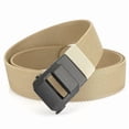 thumbnail image 1 of Cebalnir Nylon Ratchet Belt Mens Sports Adjustable Woven Waist Belts Automatic Buckle for Softball Pants School Uniform Jeans, 1 of 5