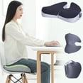 thumbnail image 1 of Cebalnir Orthopedic Foldable Seat Cushion For Office Chair Car Wheelchair Back Tailbone Pain Relief Memorys Foam Comfortable Support Pad, 1 of 7