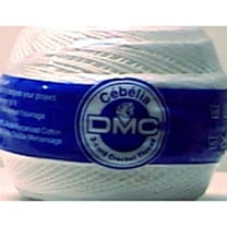 Cebelia Crochet Cotton Size 20-Bright White, Pk 10, DMC